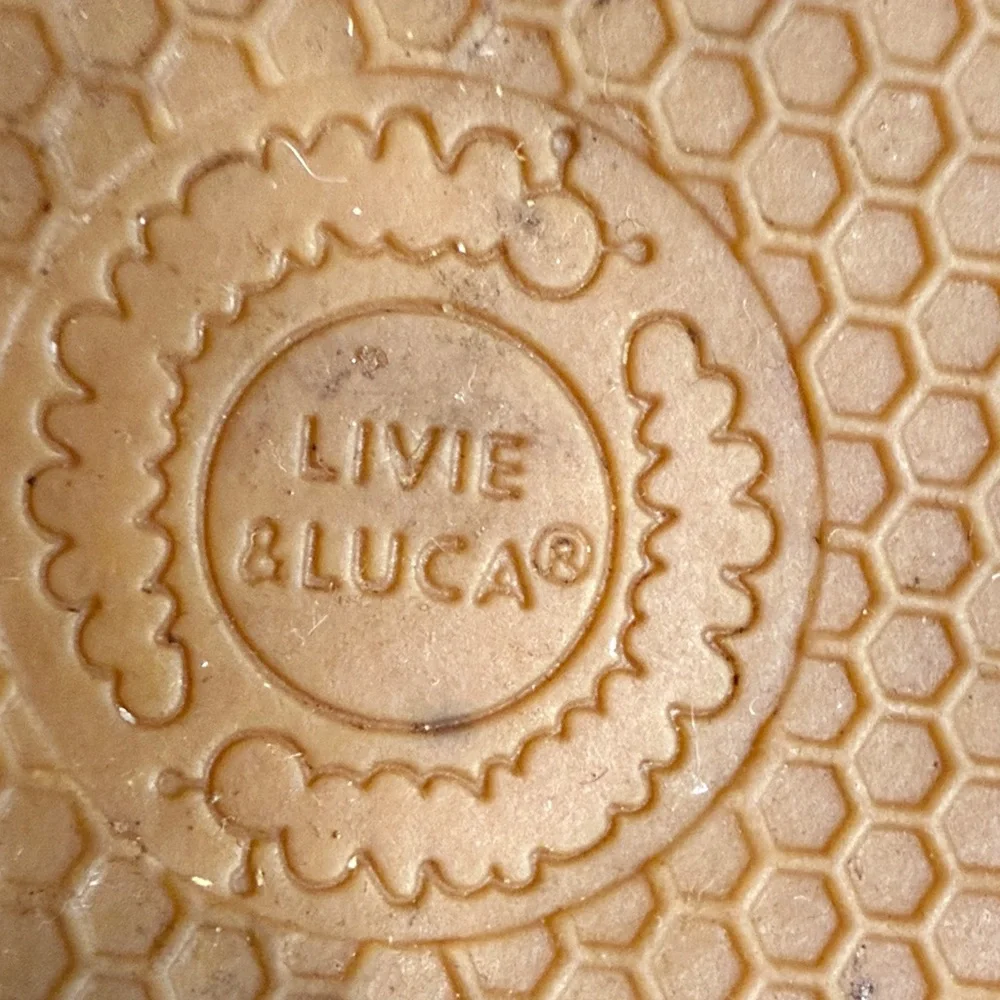 Livie & Luca Black Boots with Brown Sole